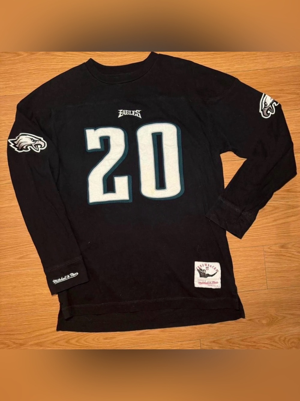 Mitchell & Ness Brian Dawkins throwback long sleeve size L